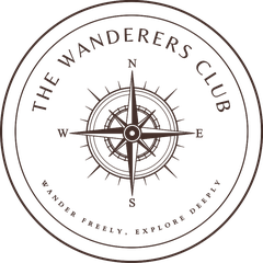 The Wanderers Club seal, a compass rose